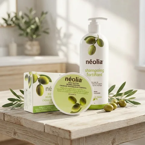 Gamme Néolia, soins du corps à l'huile d'olive biologique