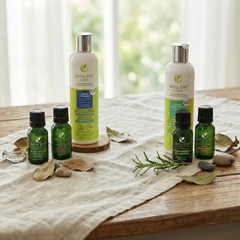 Gamme Sens Ēve (Sens Eve) au Maroc, shampoing vegan aux huiles essentielles